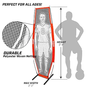 gosports soccer futbol defender free kick guard crossing drills soccer coach training aids