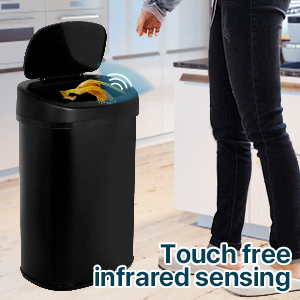 Automatic Trash Can with Lid