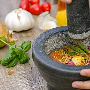 Healthy, and enriching herbs and spices.