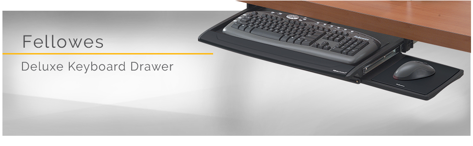 keboard tray, keyboard manager, keyboard drawer, drawer, tray, manager, ergo, fellowes, desk