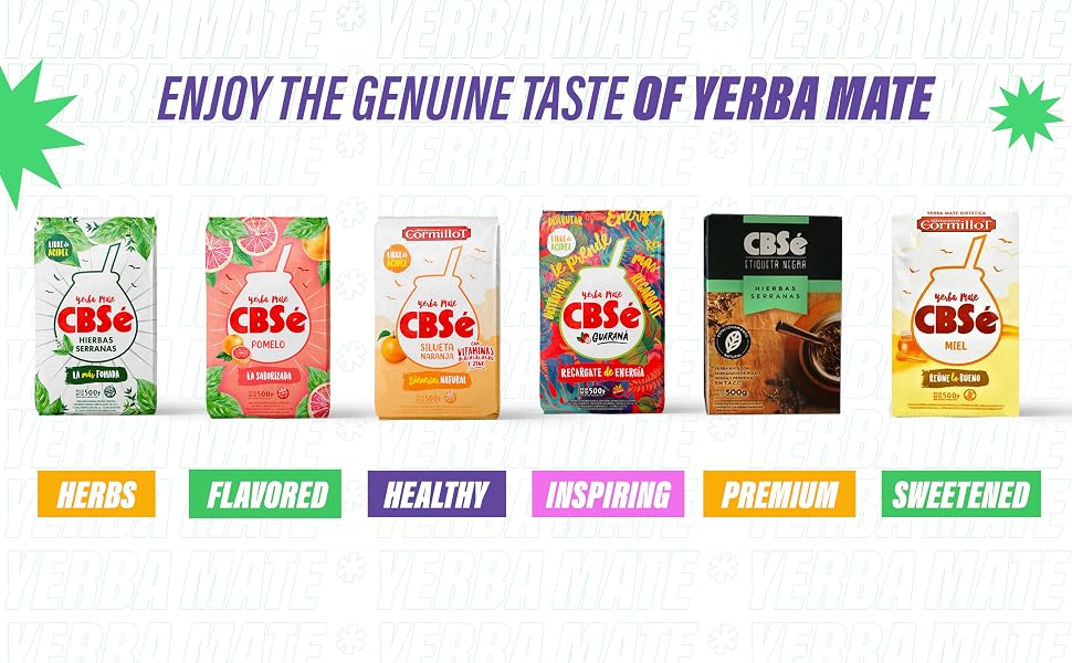 yerba mate, cbse, premium, herbs, flavored, healthy