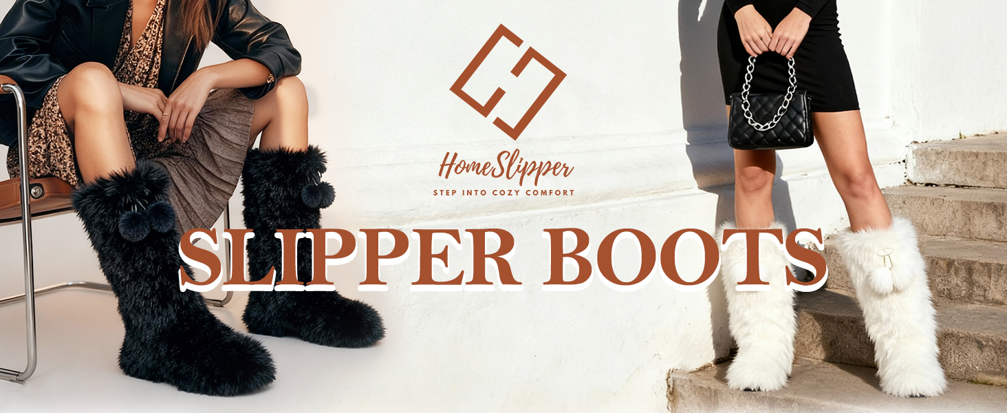 tall slipper boots