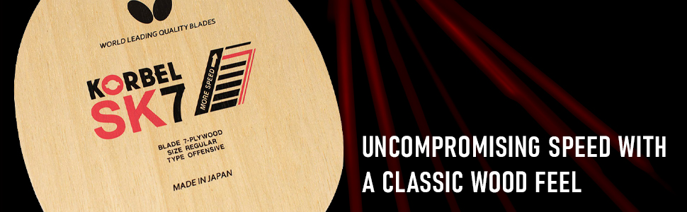 Uncompromised spped with a classic all wood feel.