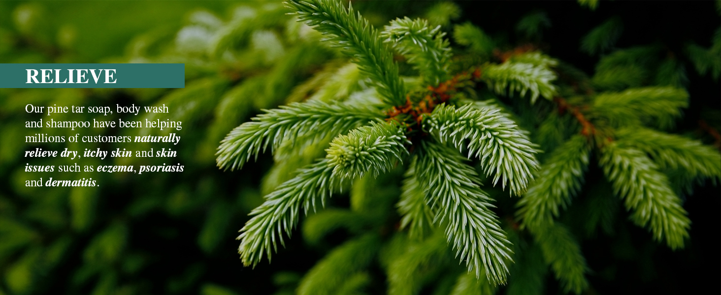 Embrace the simplicity of pine soap and the effectiveness of tar soap.