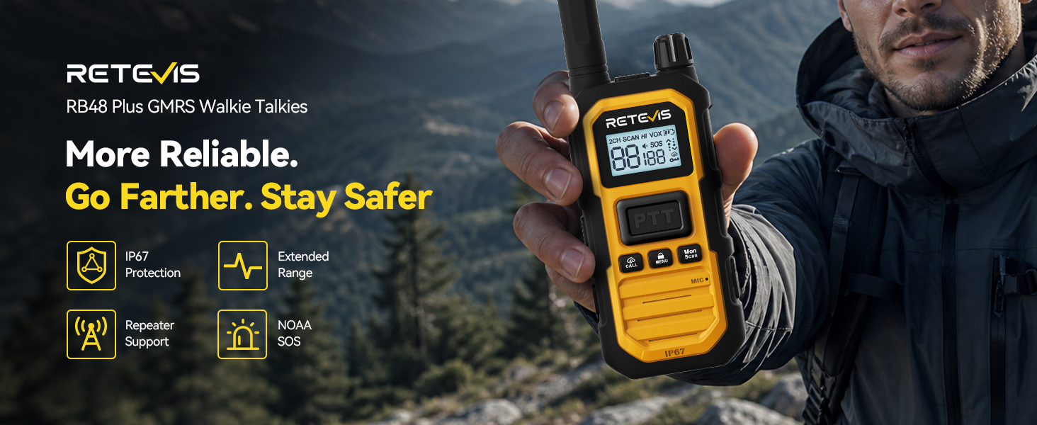 RB48PLUS WALKIE TALKIES