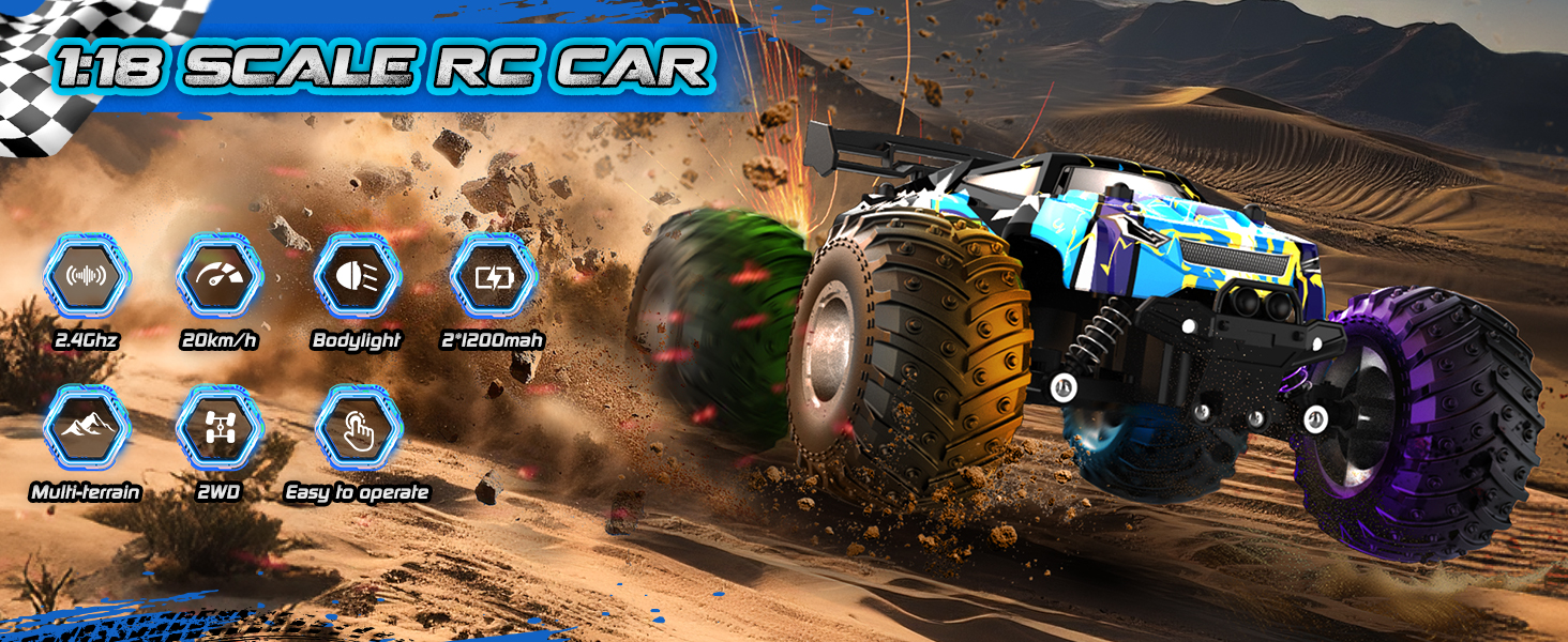 remote control car, remote control car for boys 8-12, rc truck