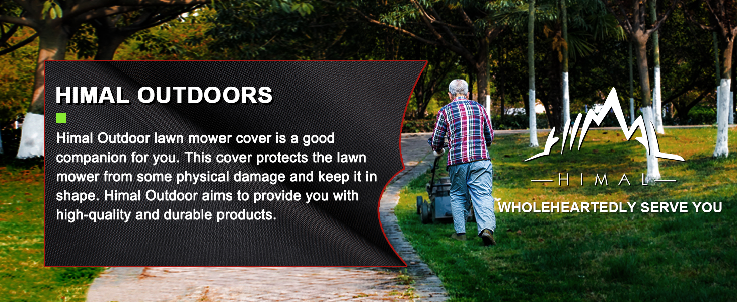 push mower covers waterproof outdoor