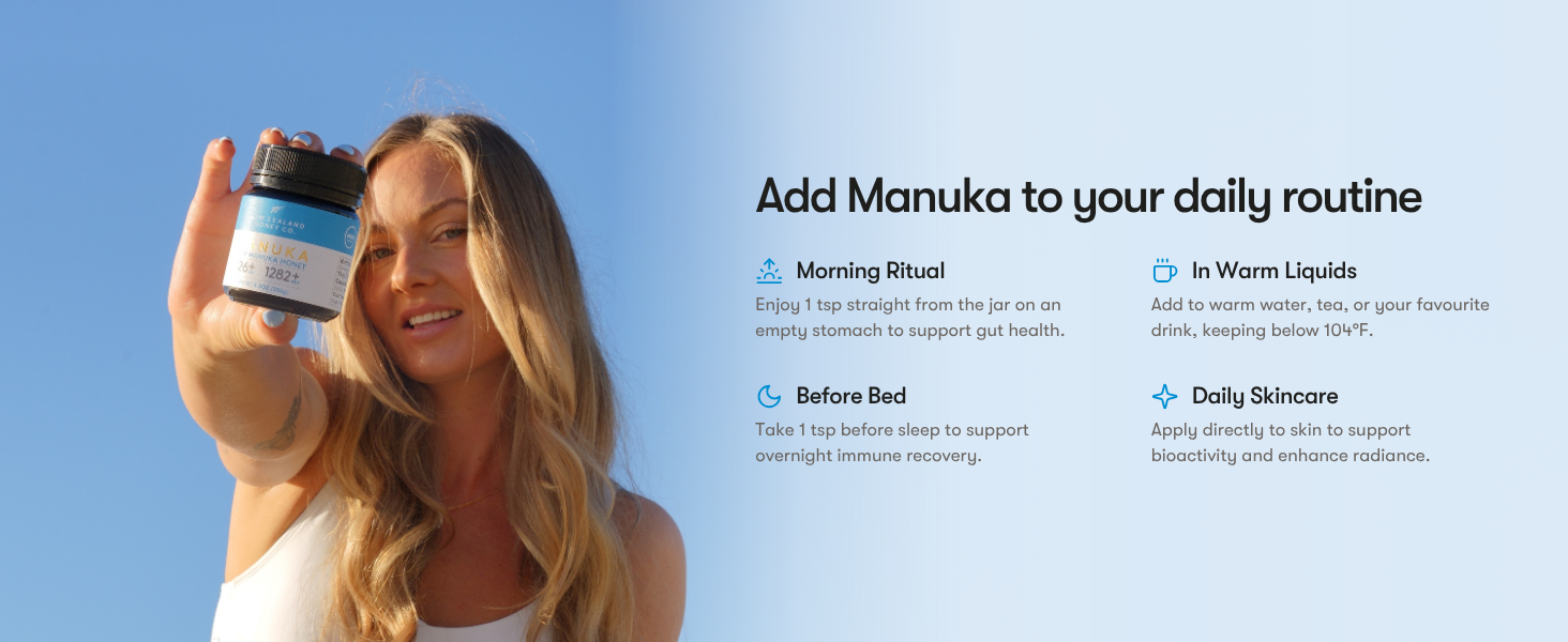 add manuka honey to your daily routine