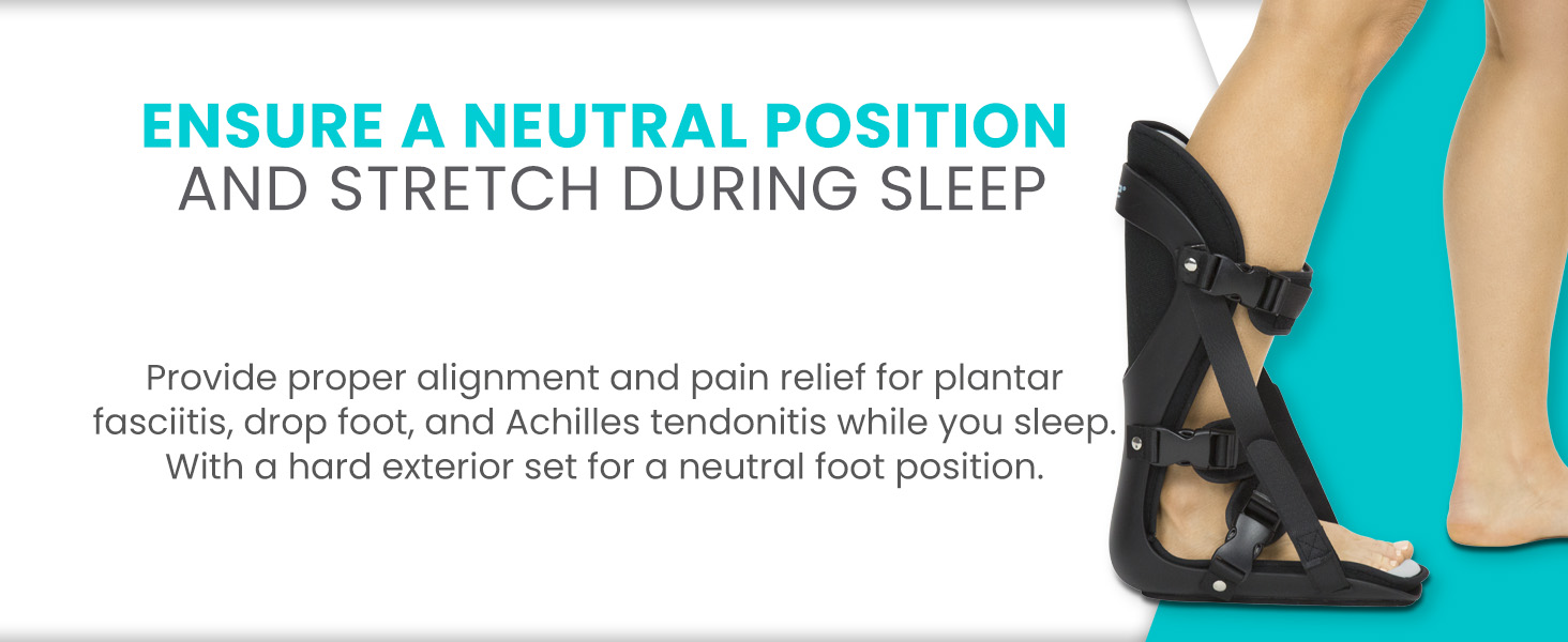 Night splint for plantar fasciitis women and men
