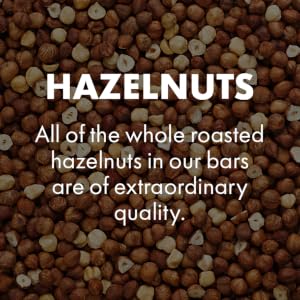 hazelnuts, whole roasted hazelnuts in chocolate, real nuts in chocolate, ritter sport