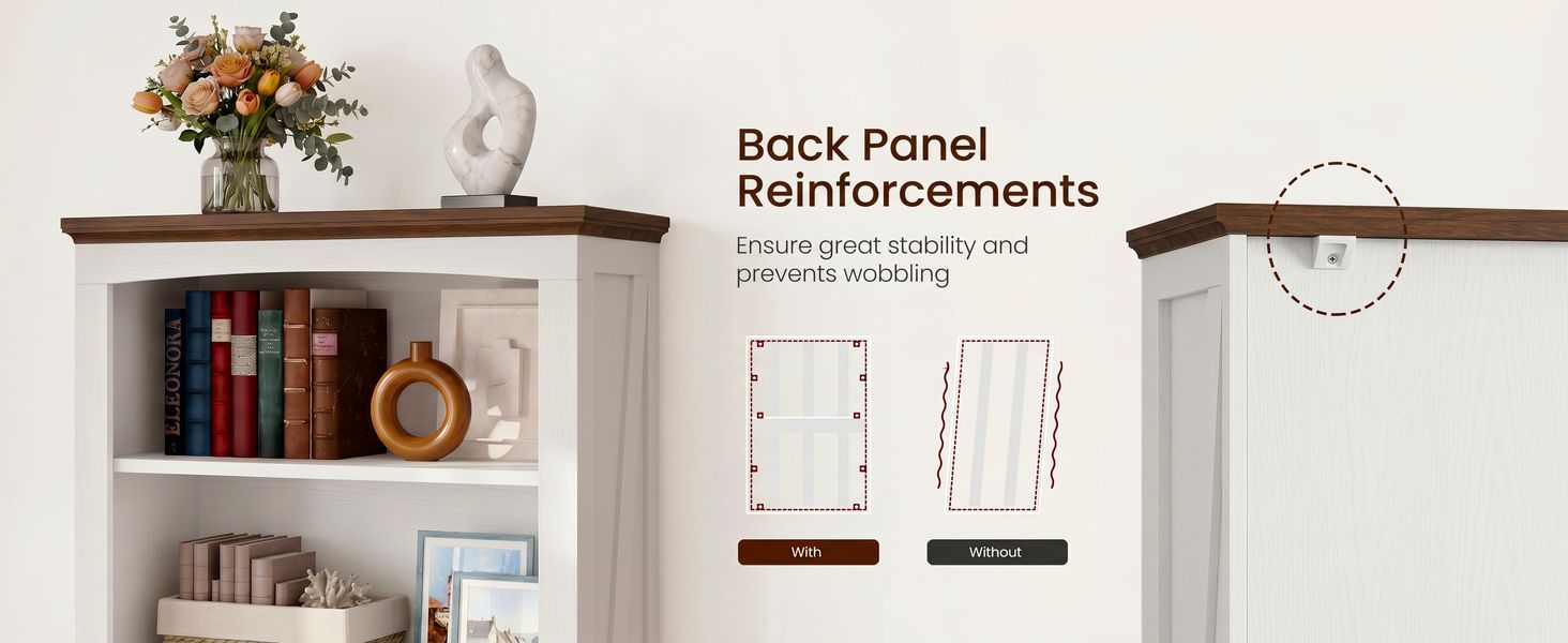 large storage bookcase