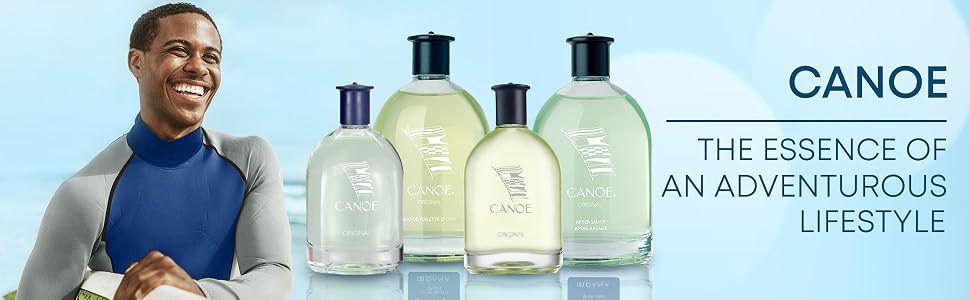 Dana classic fragrances canoe eau de toilette cologne for men after shave splash sport scent sporty