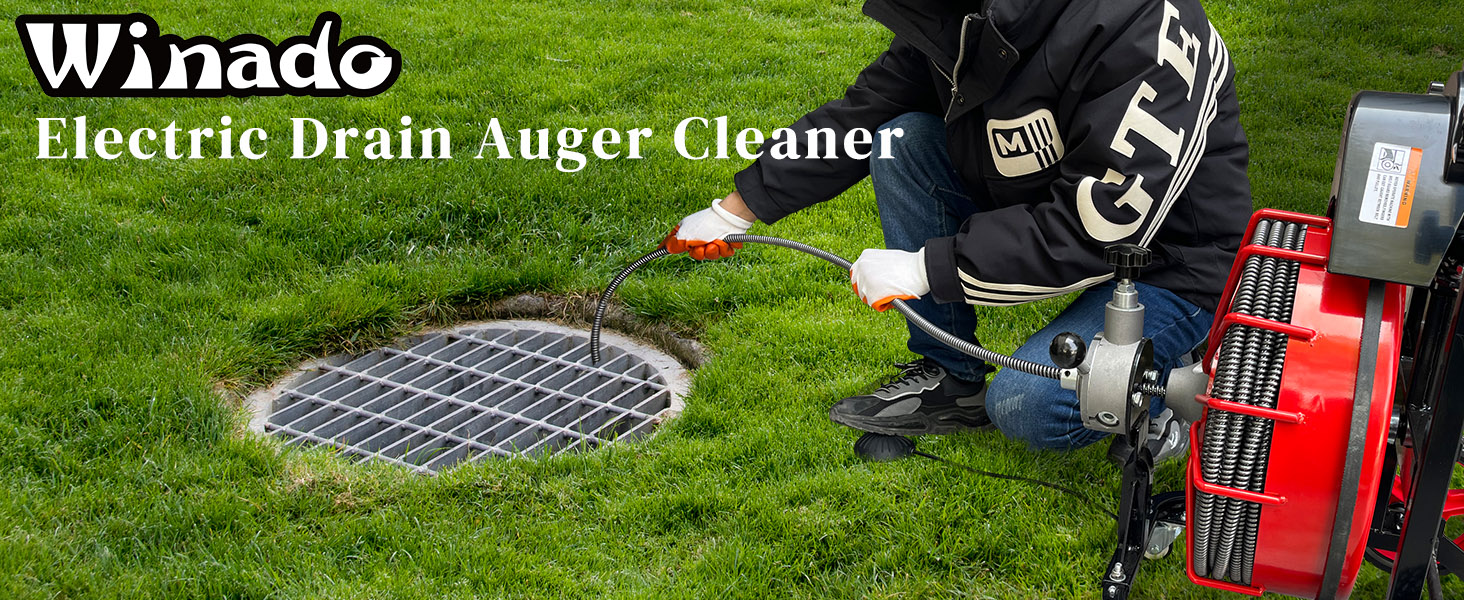 Electric Drain Auger Cleaner