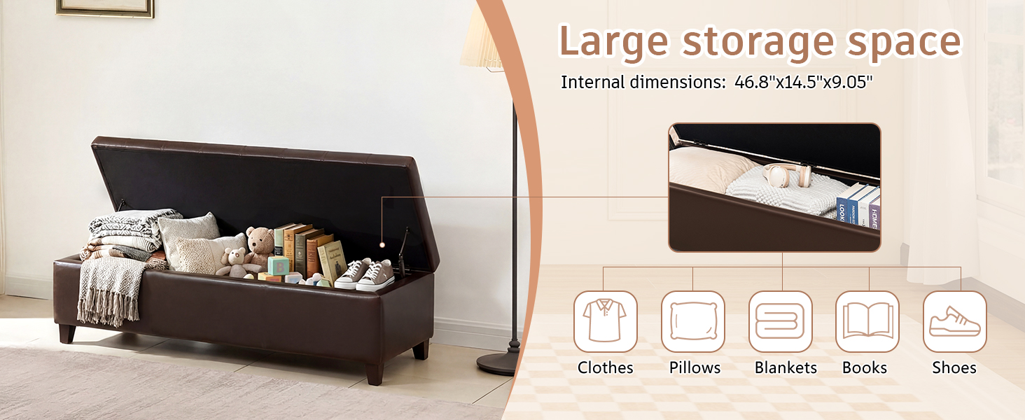 Large Storage Bench