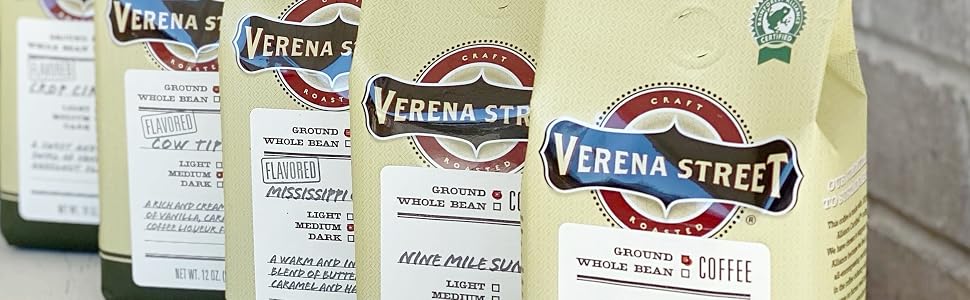Verena Street Coffee bags