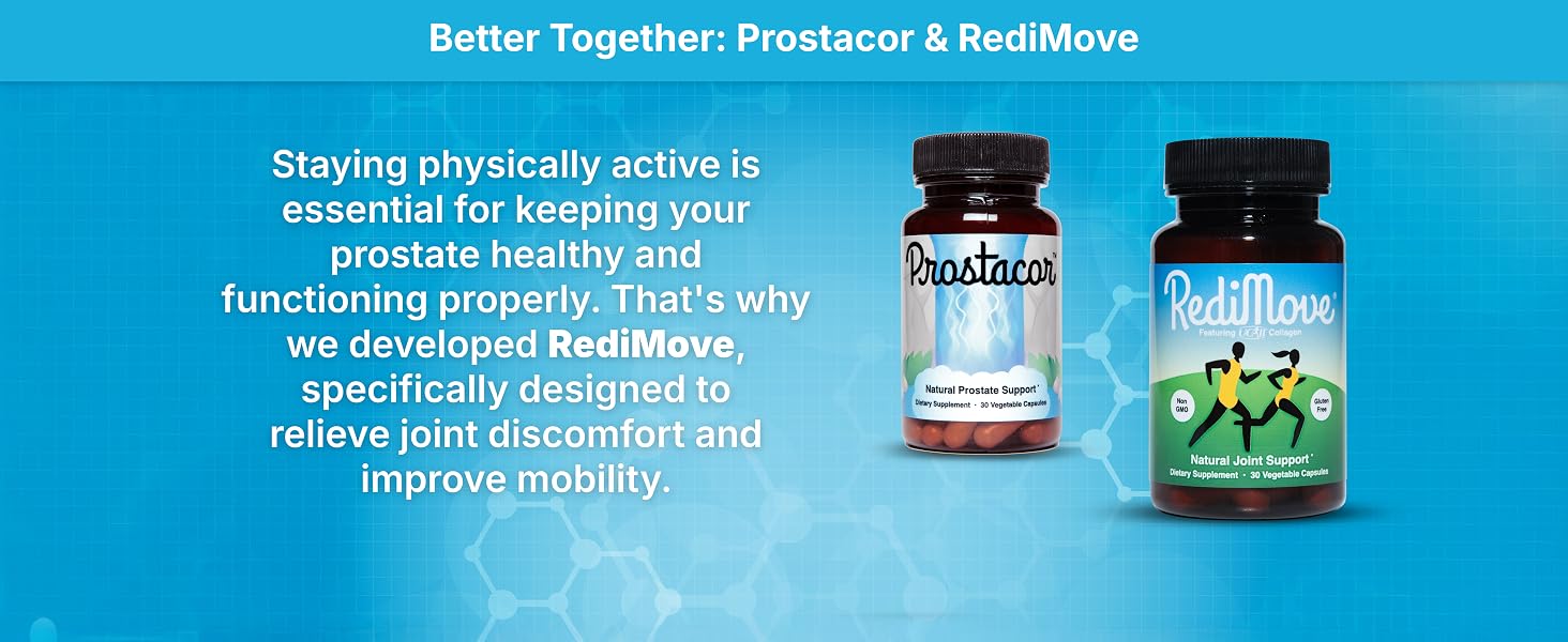 Better Together: Prostacor and RediMove