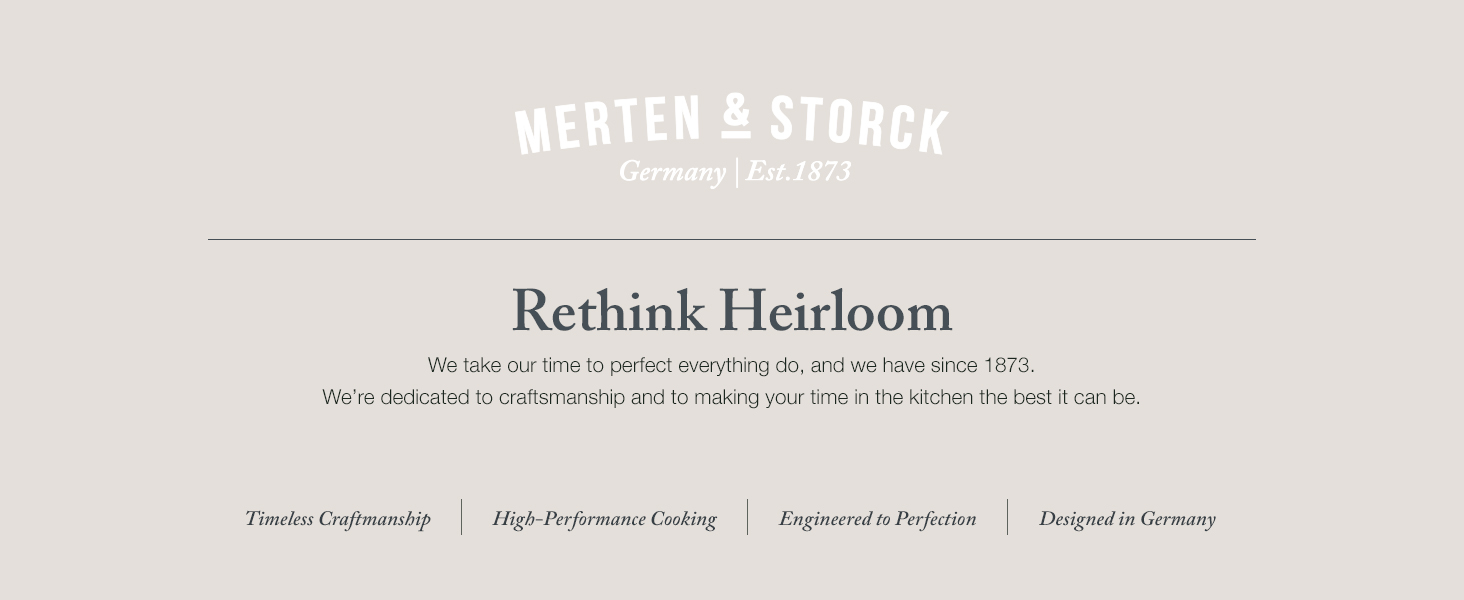 Merten &amp;amp; Storck, Dutch Oven, Set, Ceramic Nonstick, PFAS-Free, Non-Toxic, Cookware