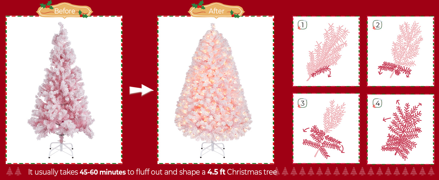 Fluff the tree