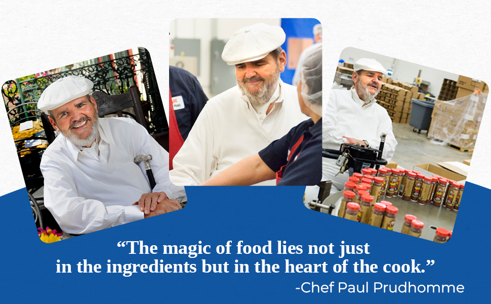Chef Paul Magic Seasoning Blends