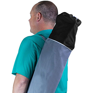 Man carrying Eazy Chair Folding Camp Chair