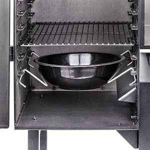 water;pan;brisket;sandwich;high;heat;sear;cold;smoke;smoker;cabinet;chest;cavity;burning;weber;broil