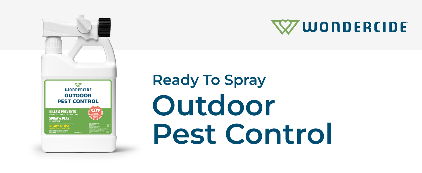 Wondercide Ready to Use Outdoor Pest Control for Yard and Garden