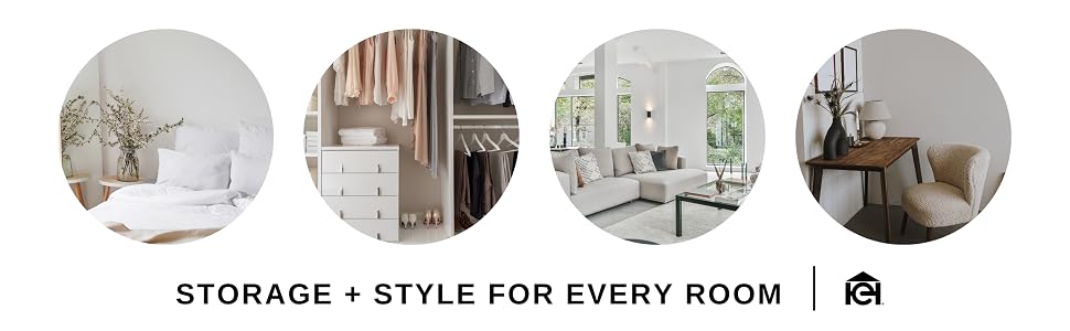 storage and style for every room
