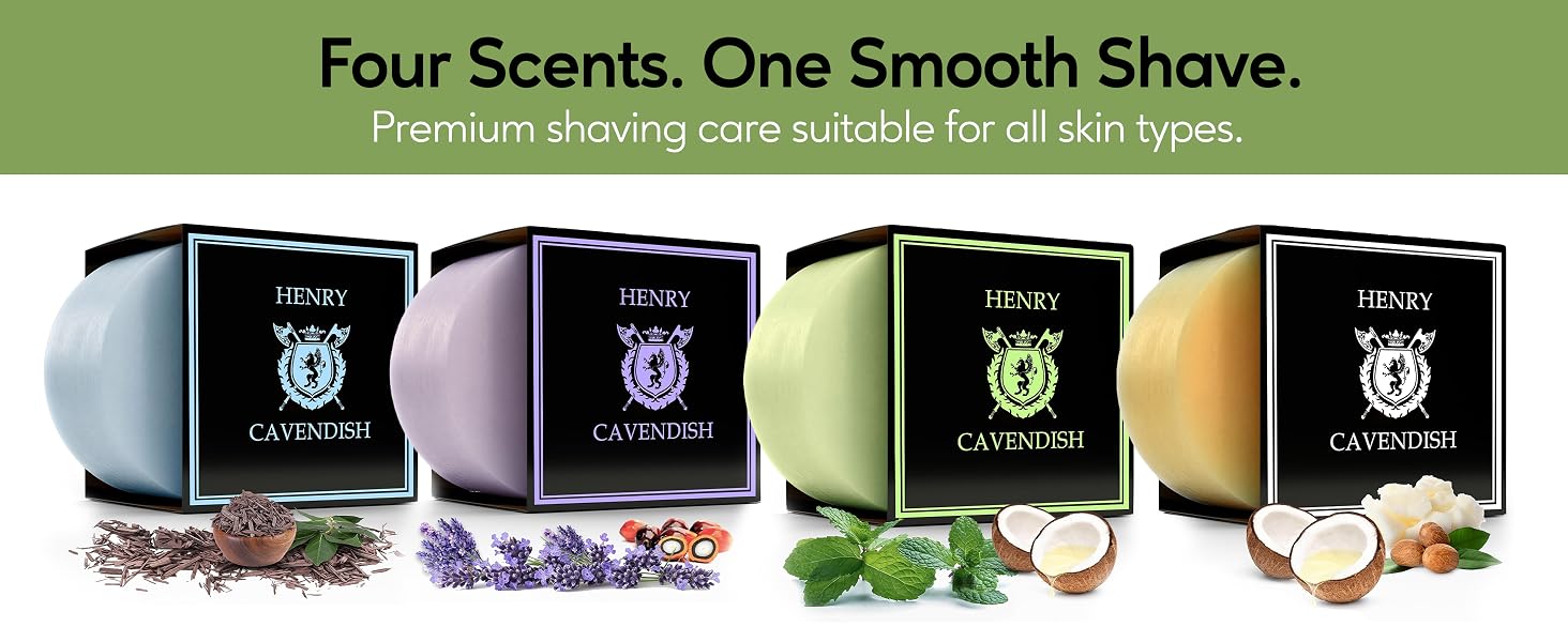 razor blade smooth glide shea butter shaving soap bar puck for moisturizing sensitive skin care