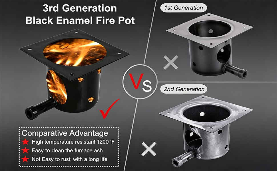 traeger fire pot