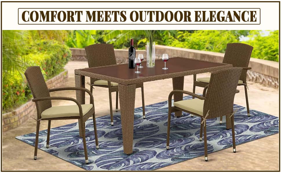 Square Kitchen Table and Parson Dining Room Chairs