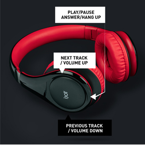 noise canceling ijoy iso bluetooth headphone wireless headset over ear with microphone wired