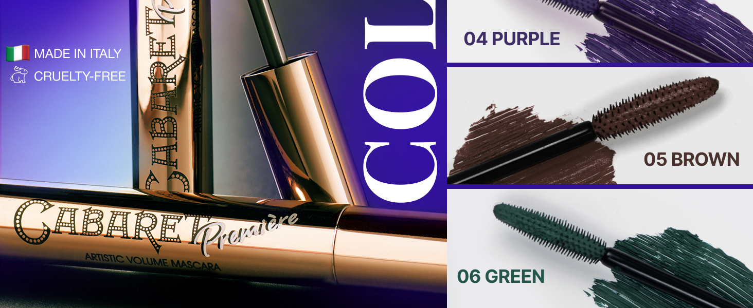 4 colors Phenomenal length and separation, lightweight and flexible texture