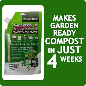 Fast quick compost accelerator speed boost starter 4 weeks