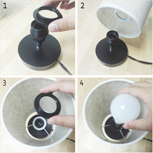 Beside Table Lamp