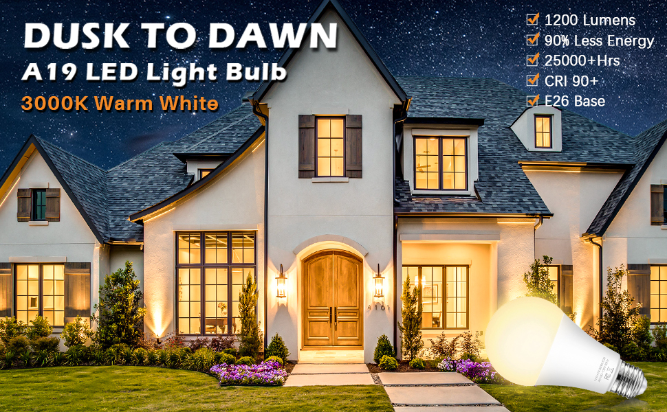 dusk to dawn light bulbs