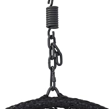 indoor outdoor hanging nest egg lounge chair