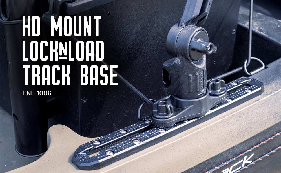 yakattack hd mount locknload track base lnl-1006