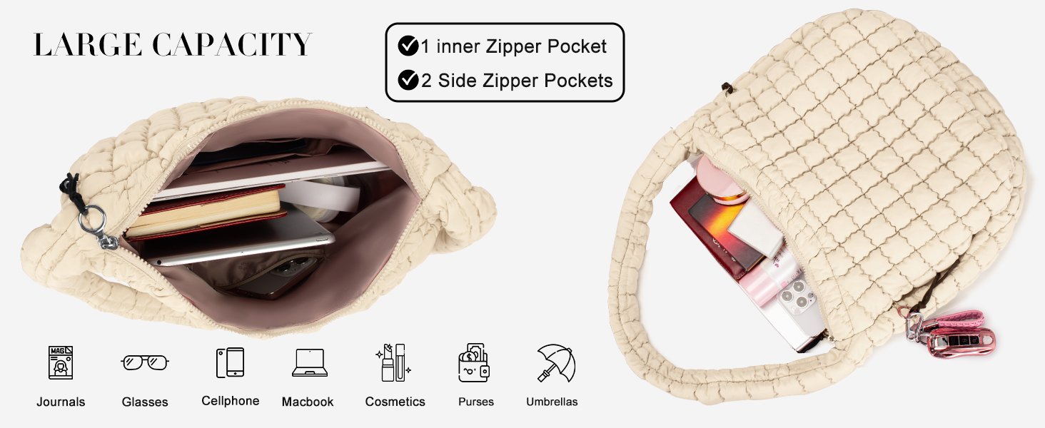 Puffer Tote Bag