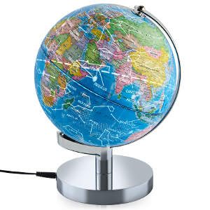 small globe educational kids globe earth map