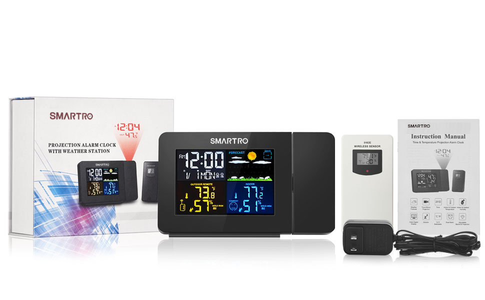 projection clock