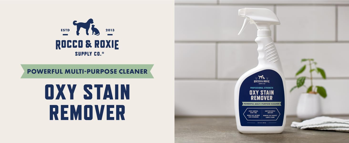 Rocco &amp;amp; Roxie Powerful Multi-Purpose Cleaner Oxy Stain Remover