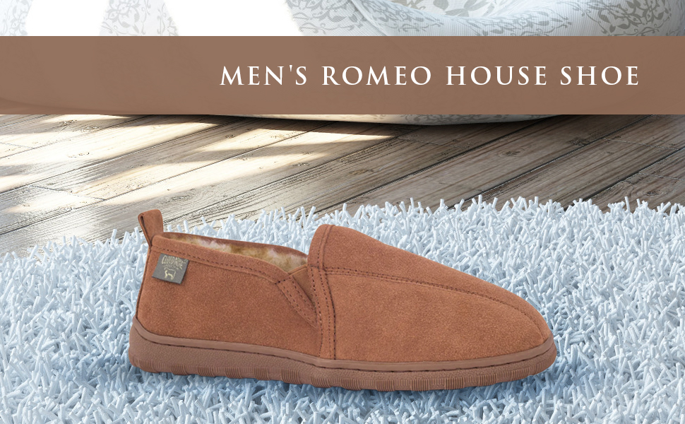 Cloud Nine Sheepskin Mens Romeo Indoor House Slipper