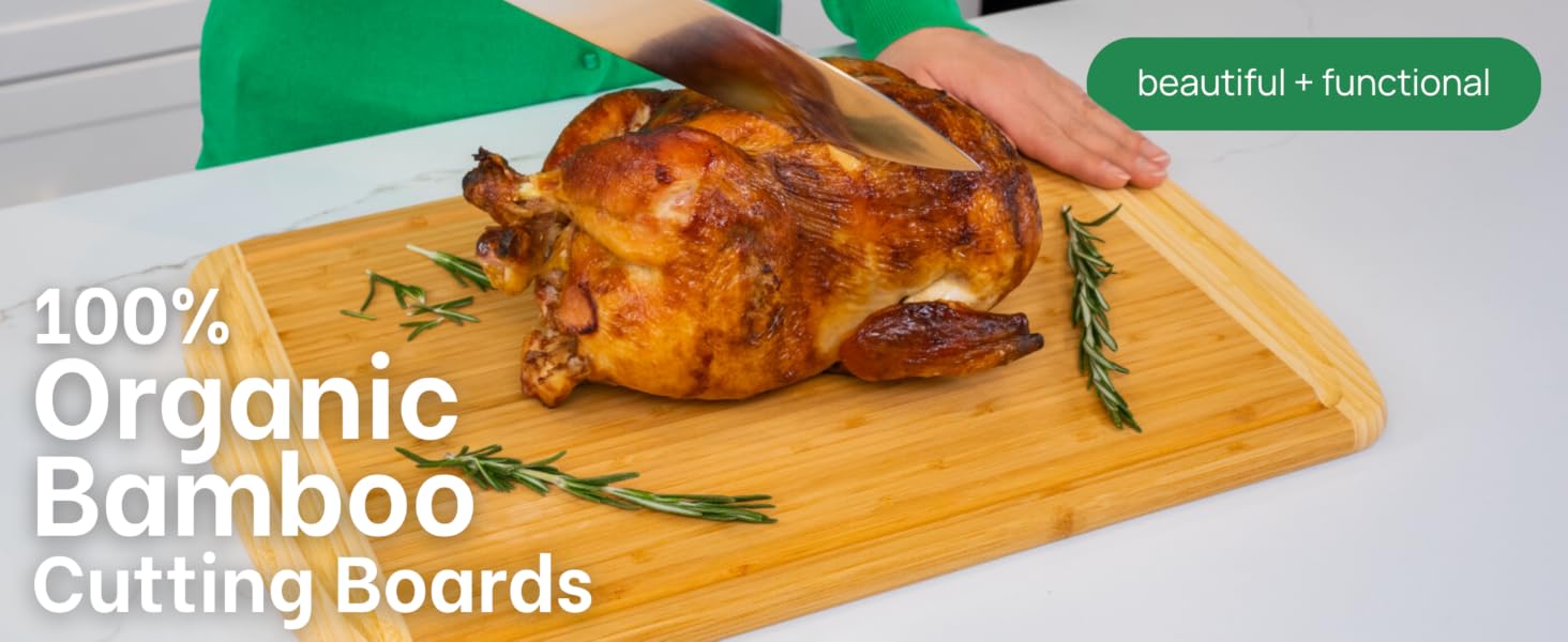 eco wood cutting boards for kitchen charcuterie boards large wooden cutting board xl board