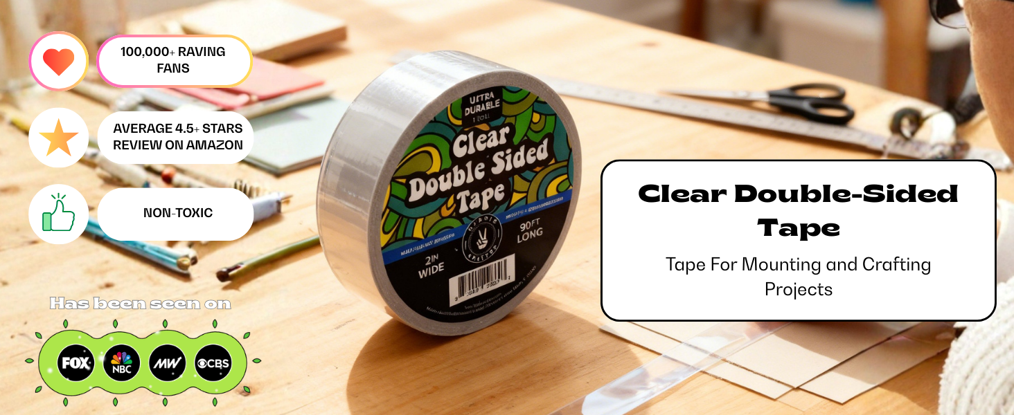 Clear Double Sided Tape
