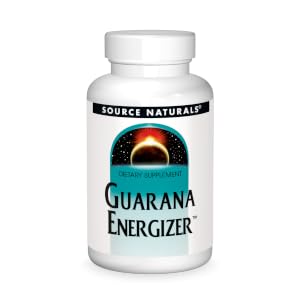 Bottle of Source Naturals Guarana Energizer