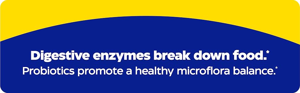Digestive enzymes break down food.*