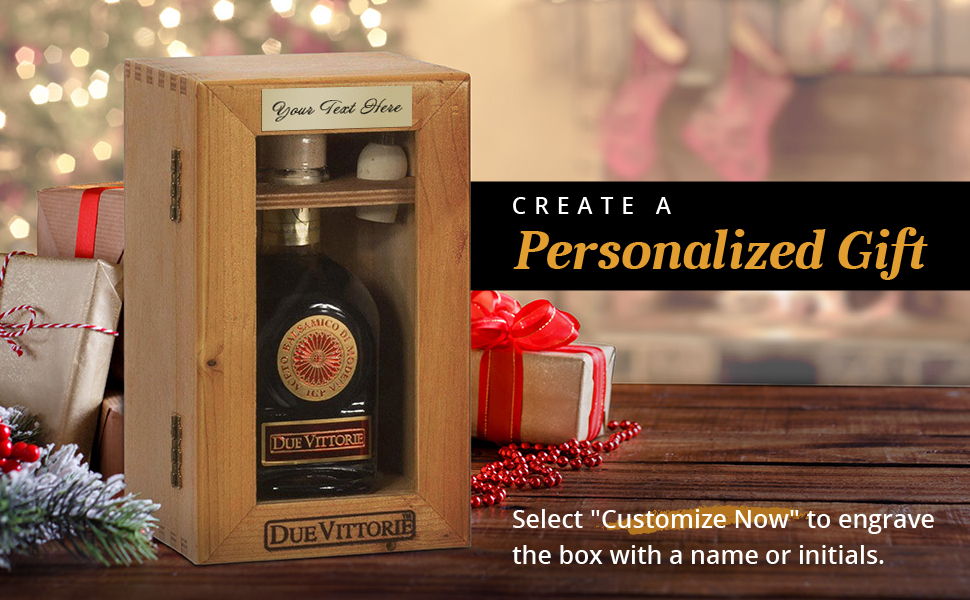 Due Vittorie Balsamic Vinegar Gift Set sweet balsamic vinegar di modena gourmet Italian food
