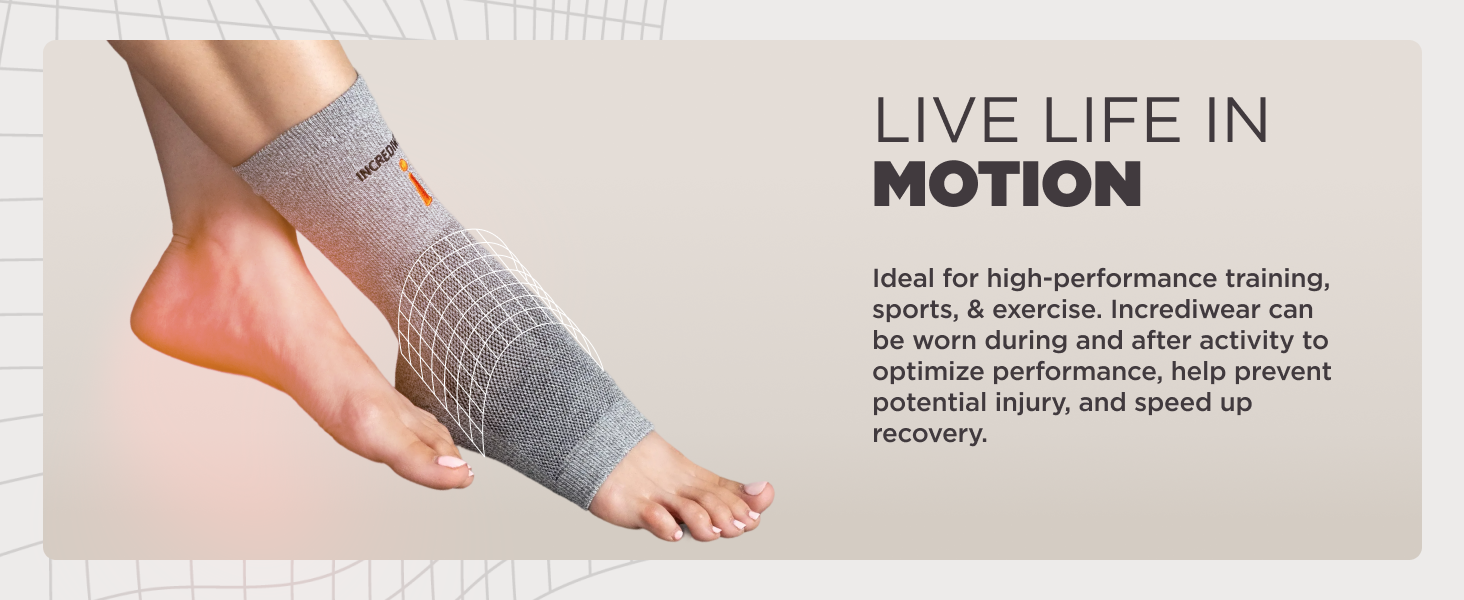 Ankle support sleeve for high-performance training and injury prevention