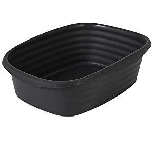 Arm &amp; Hammer Cat Pan/Litter Box, Small, Pearl Grey