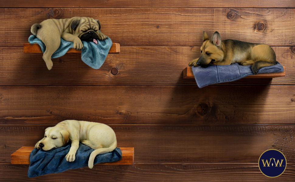little pugs, pug desk, gifts animal lovers, bookshelf decor accents, decorative statue